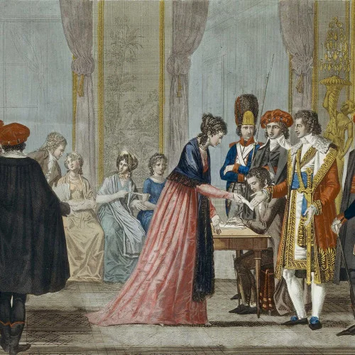 Audience publique du Directoire | Alexis Chataignier (1772-1817)