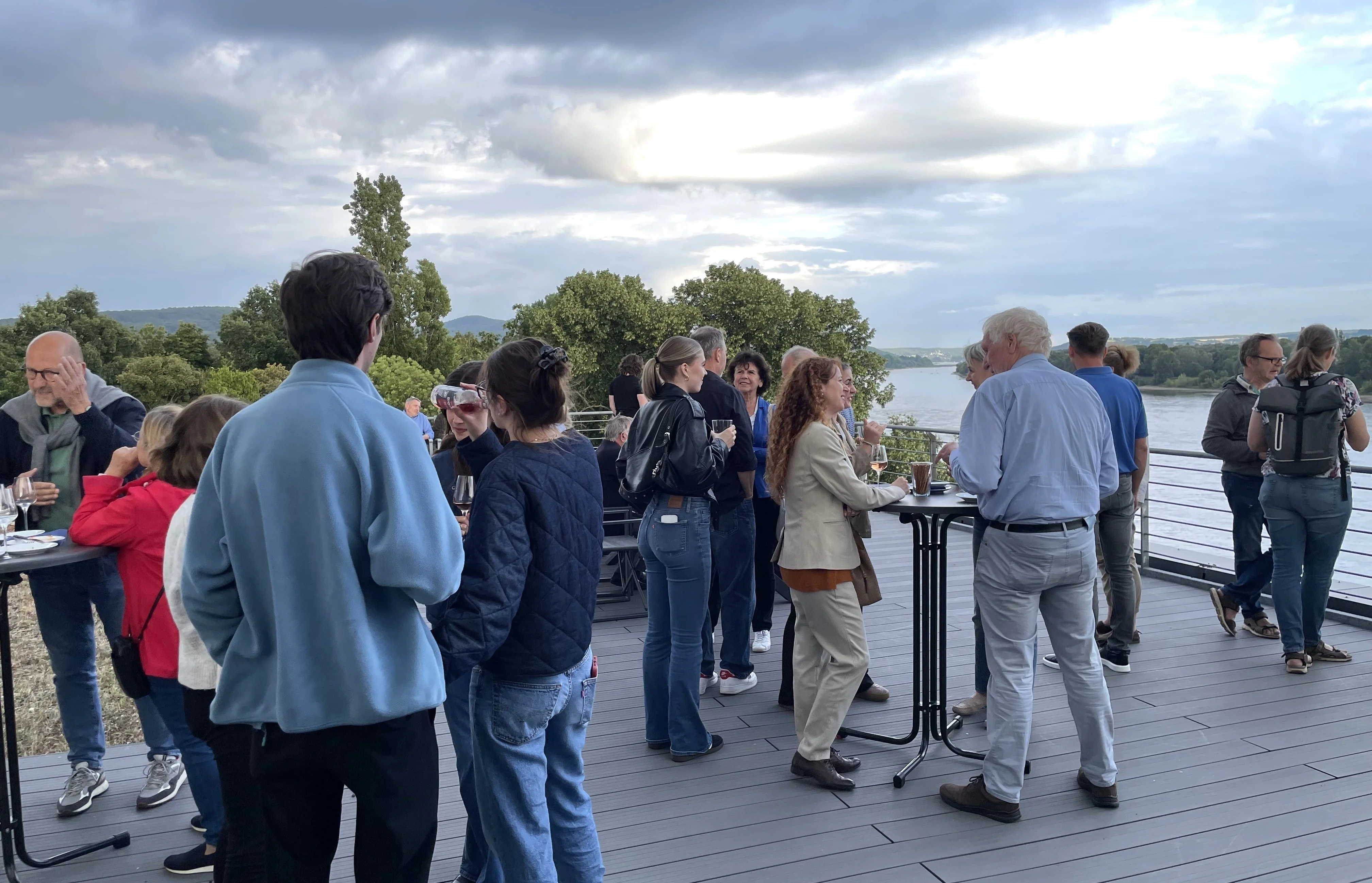 Apéro auf der Dachterasse