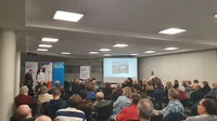 Voller Saal bei der diesjährigen Stresemann-Lecture im GSI
