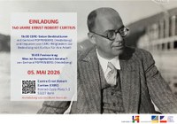 Einladung: 140 Jahre Ernst Robert Curtius