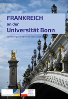 Vorlesungsverzeichnis SoSe 2026